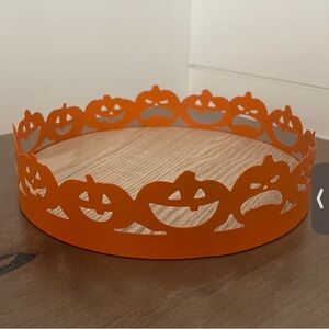 Target Bullseye's Playground Halloween Round Pumpkin Tray